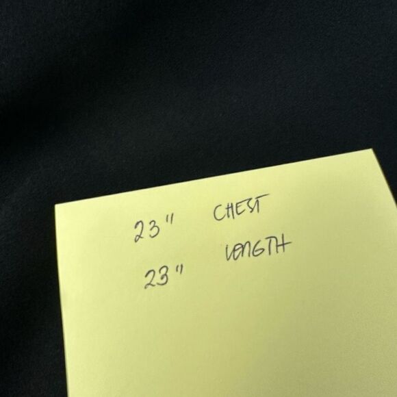 GERARD DAREL Black 3/4 Sleeve‎ Boxy Blouse size 40 ( large) - Picture 9 of 9